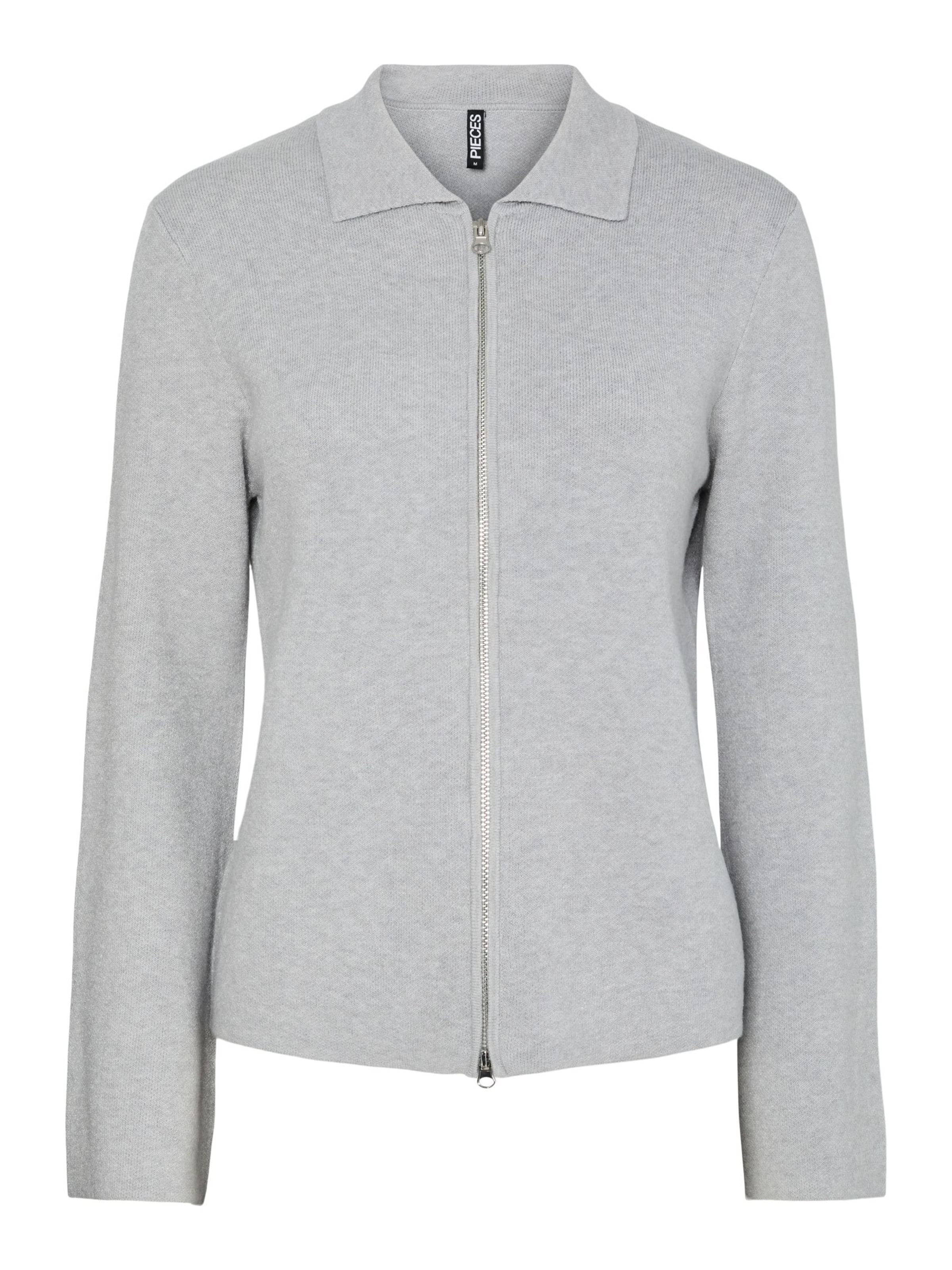 PIECES Кардиган 'PCRaja' в светло-сером цвете
PIECES Кардиган 'PCRaja' в светло-сером цвете