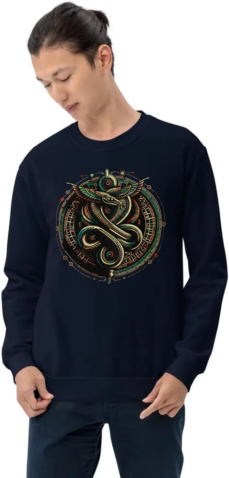 Свитшут с символом уробороса
Свитшут с символом уробороса