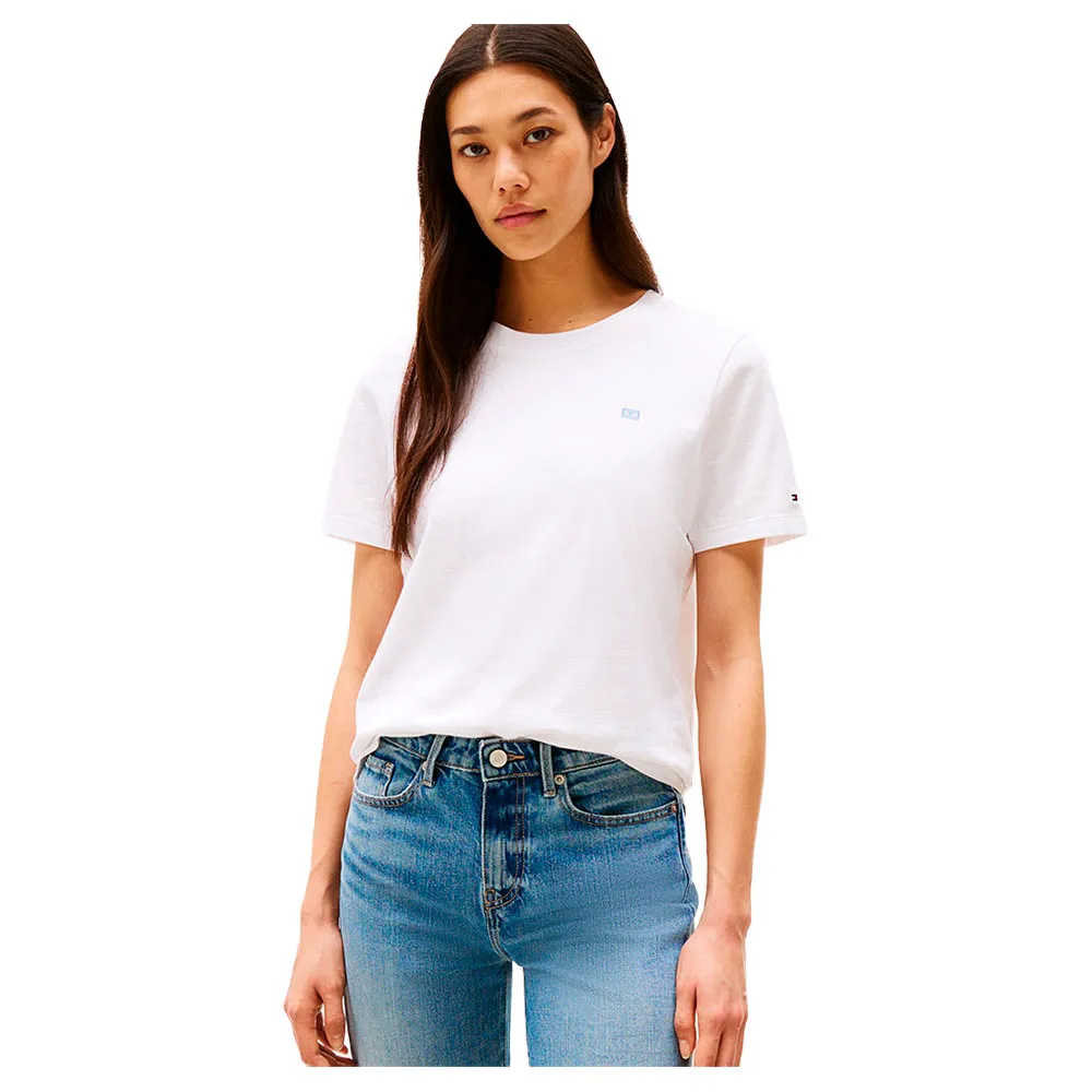 Футболка с коротким рукавом Tommy Hilfiger Contrast Flag Regular Fit, белый
Футболка с коротким рукавом Tommy Hilfiger Contrast Flag Regular Fit, белый