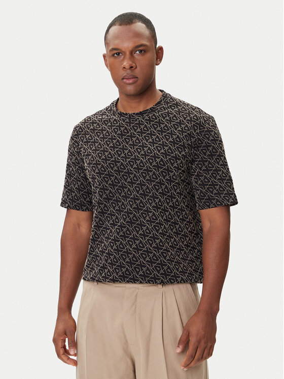 Футболка regular fit XM001897 AF10356 FC196 Armani Exchange, чёрный 
Футболка regular fit XM001897 AF10356 FC196 Armani Exchange, чёрный