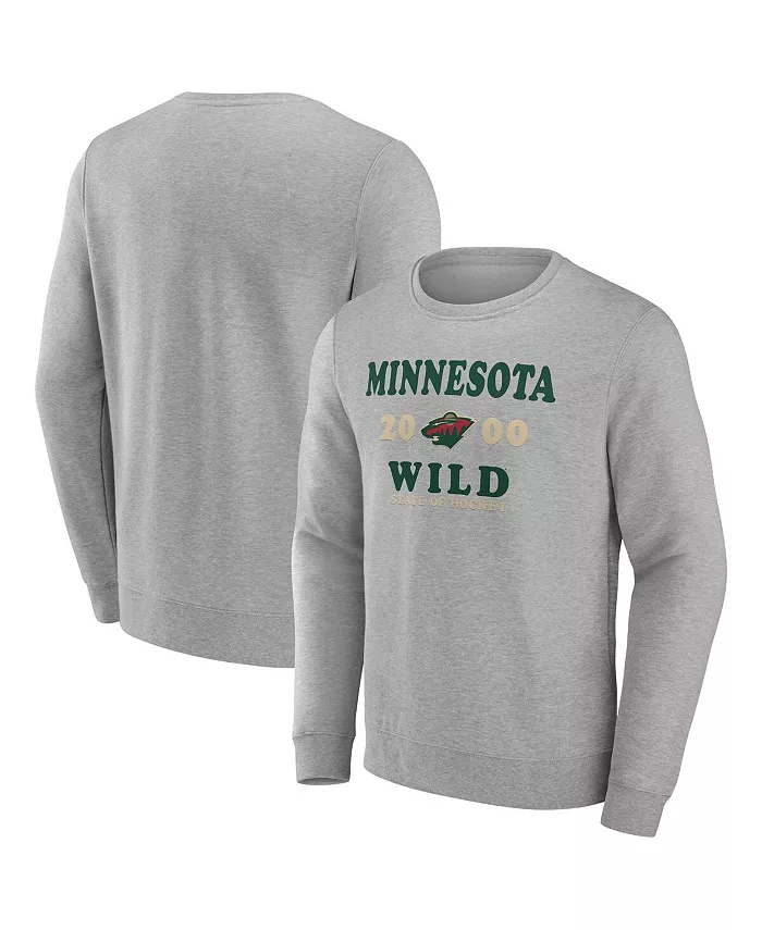 Мужская толстовка Minnesota Wild Fierce Competitor цвета верескового угля Fanatics
Мужская толстовка Minnesota Wild Fierce Competitor цвета верескового угля Fanatics