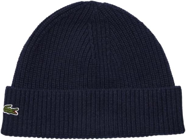 Женская кашемировая шапка-бини Lacoste в рубчик, Navy Blue
Женская кашемировая шапка-бини Lacoste в рубчик, Navy Blue