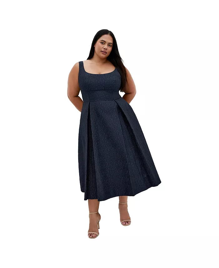 Платье Estella больших размеров CITY CHIC, синий
Платье Estella больших размеров CITY CHIC, синий