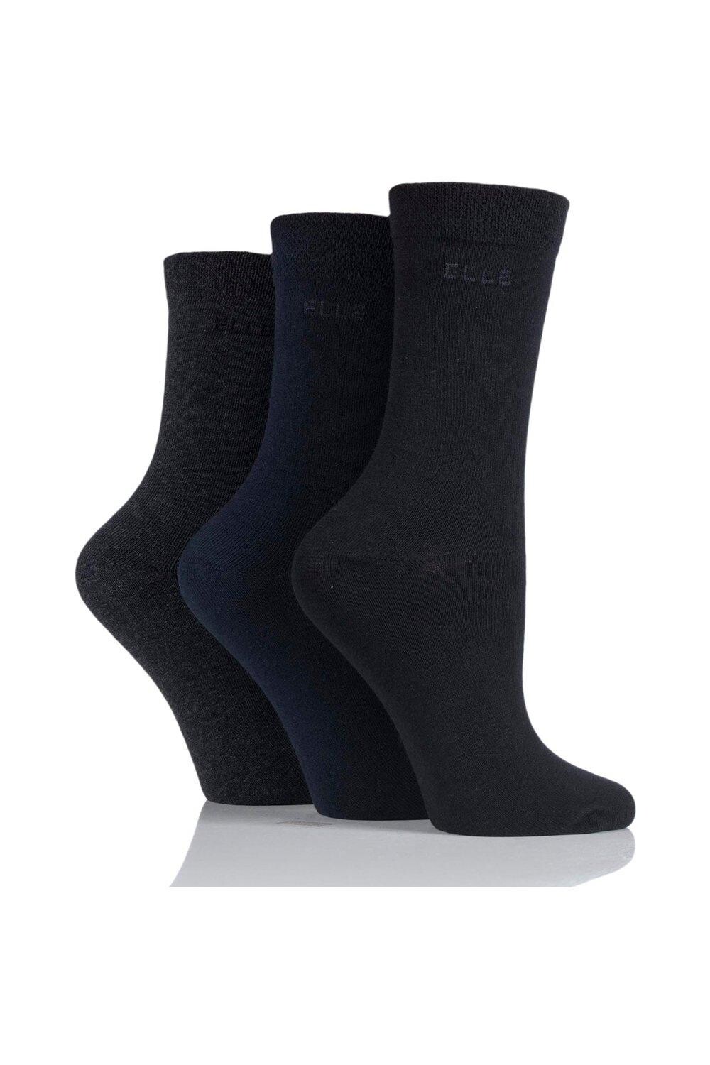 3 пары однотонных, полосатых и узорчатых хлопчатобумажных носков со связанными пальцами ELLE, мультиколор, Черный, 3 пары однотонных, полосатых и узорчатых хлопчатобумажных носков со связанными пальцами ELLE, мультиколор
3 пары однотонных, полосатых и узорчатых хлопчатобумажных носков со связанными пальцами ELLE, мультиколор, Черный, 3 пары однотонных, полосатых и узорчатых хлопчатобумажных носков со связанными пальцами ELLE, мультиколор