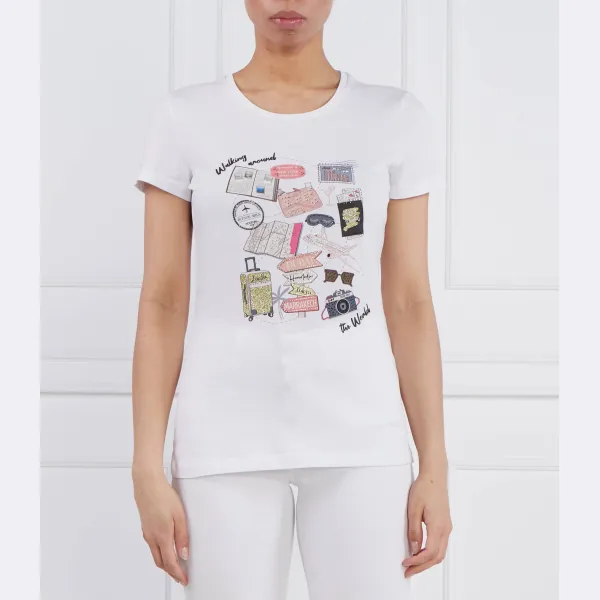 Футболка стандартного кроя Liu Jo, белый
Футболка стандартного кроя Liu Jo, белый