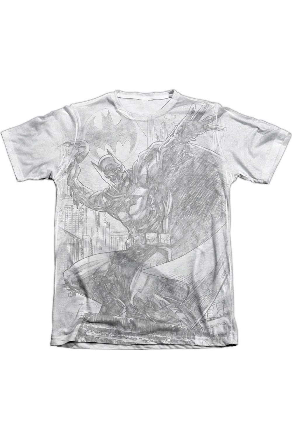 Футболка с коротким рукавом Batman Pencil Batarang Throw для взрослых 65/35 Поли/Хлопок Gildan, белый
Футболка с коротким рукавом Batman Pencil Batarang Throw для взрослых 65/35 Поли/Хлопок Gildan, белый