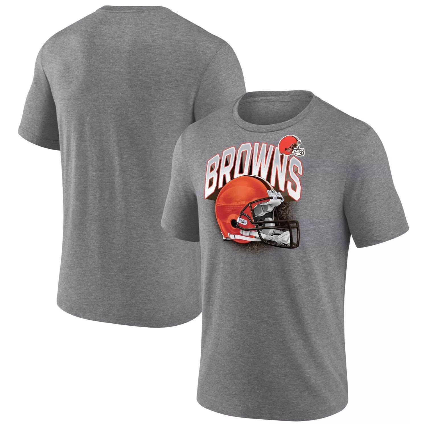 Мужская серая футболка с логотипом Cleveland Browns End Round Tri-Blend Fanatics, Серый, Мужская серая футболка с логотипом Cleveland Browns End Round Tri-Blend Fanatics
Мужская серая футболка с логотипом Cleveland Browns End Round Tri-Blend Fanatics, Серый, Мужская серая футболка с логотипом Cleveland Browns End Round Tri-Blend Fanatics