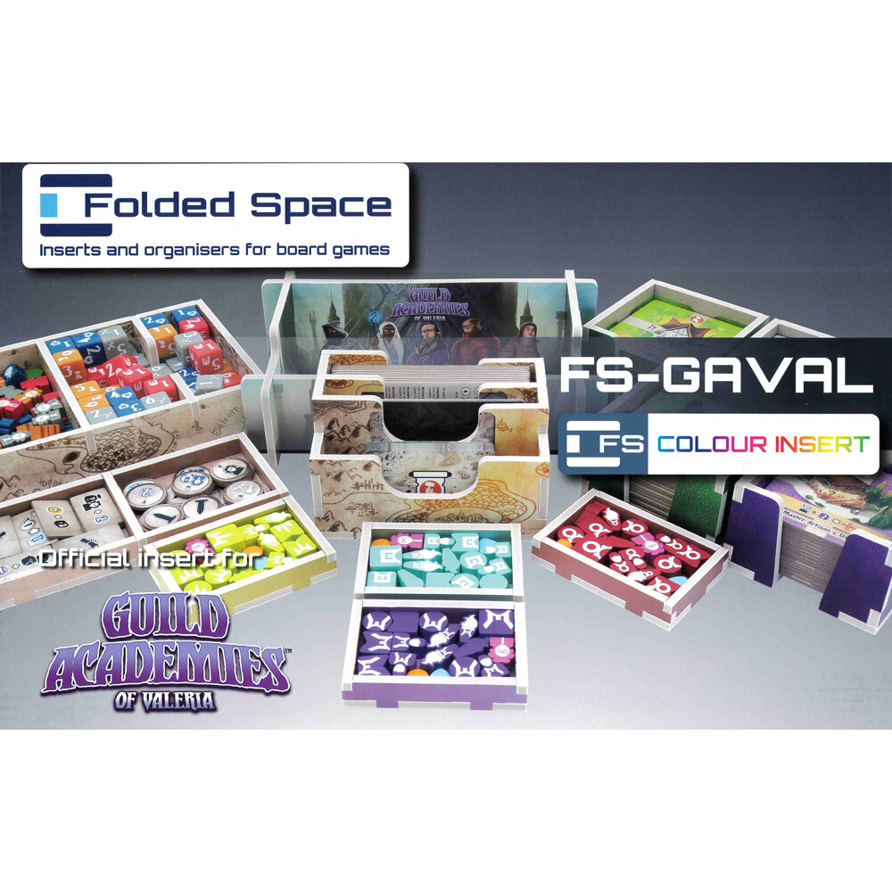 Аксессуары Folded Space Box Insert: Guild Academies of Valeria
Аксессуары Folded Space Box Insert: Guild Academies of Valeria