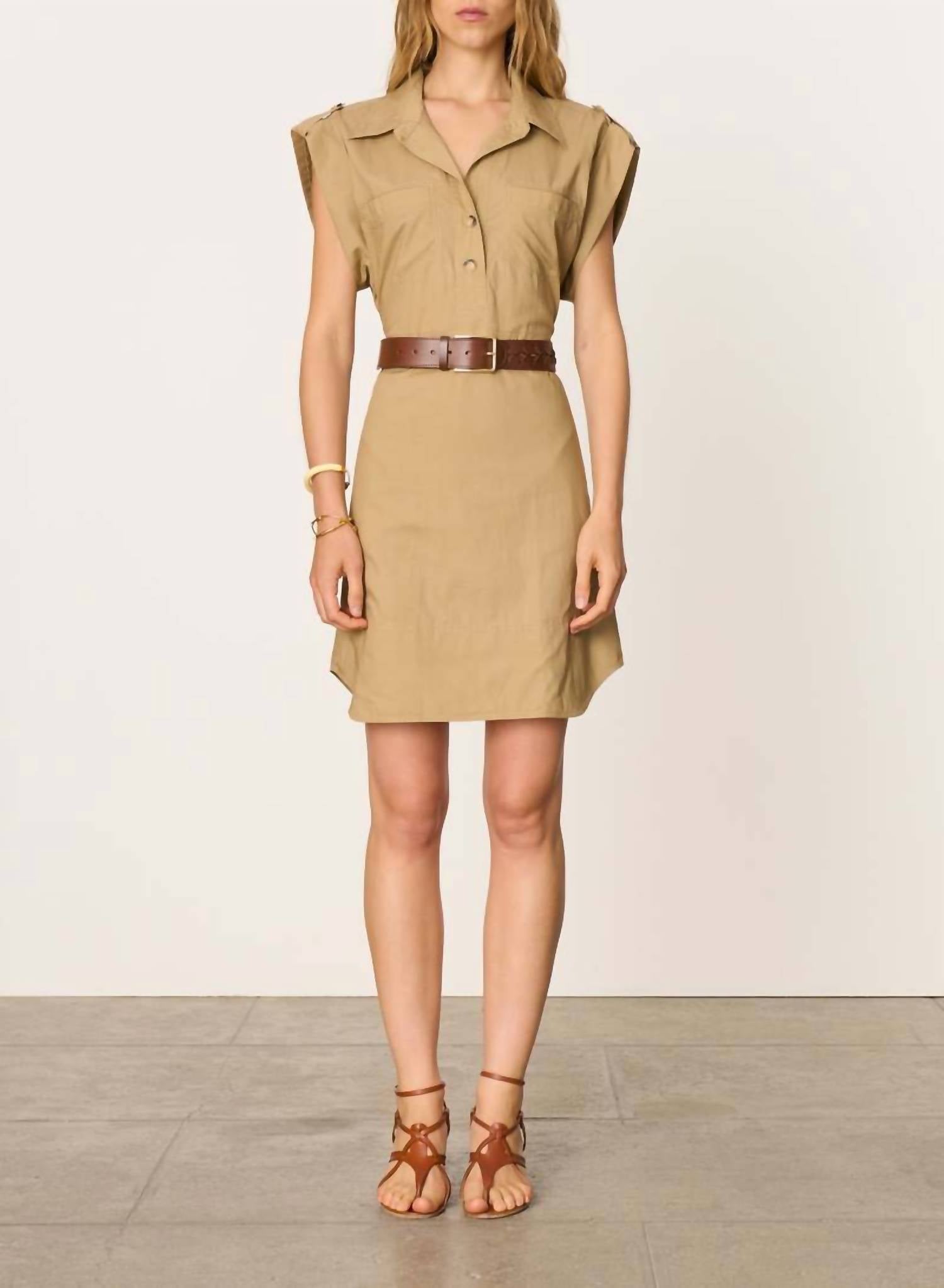 Платье Elmina цвета хаки Vanessa Bruno, хаки
Платье Elmina цвета хаки Vanessa Bruno, хаки