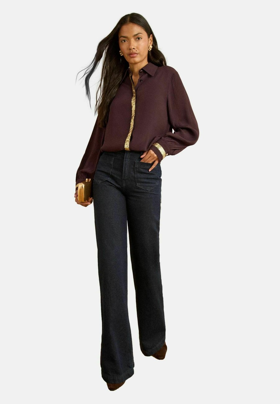 Блуза Love & Roses Button-down blouse, Chocolate Brown/Brown
Блуза Love & Roses Button-down blouse, Chocolate Brown/Brown