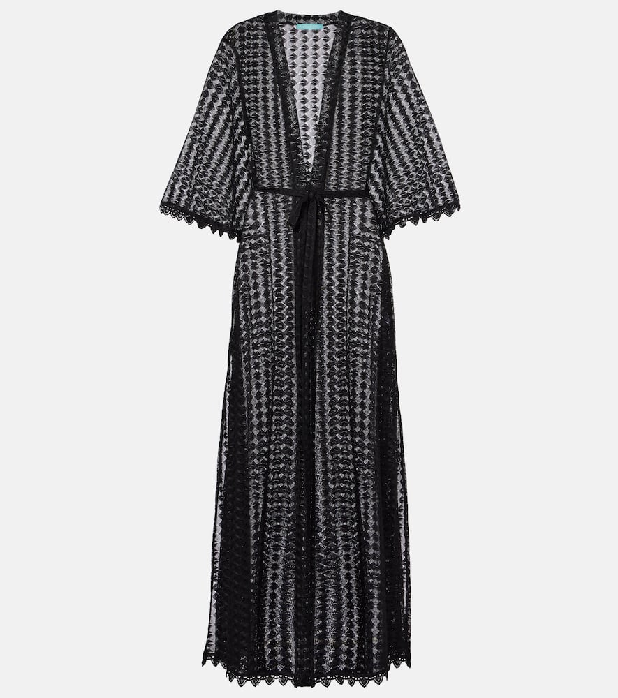 Полупрозрачный кафтан Talitha Melissa Odabash, Black
Полупрозрачный кафтан Talitha Melissa Odabash, Black