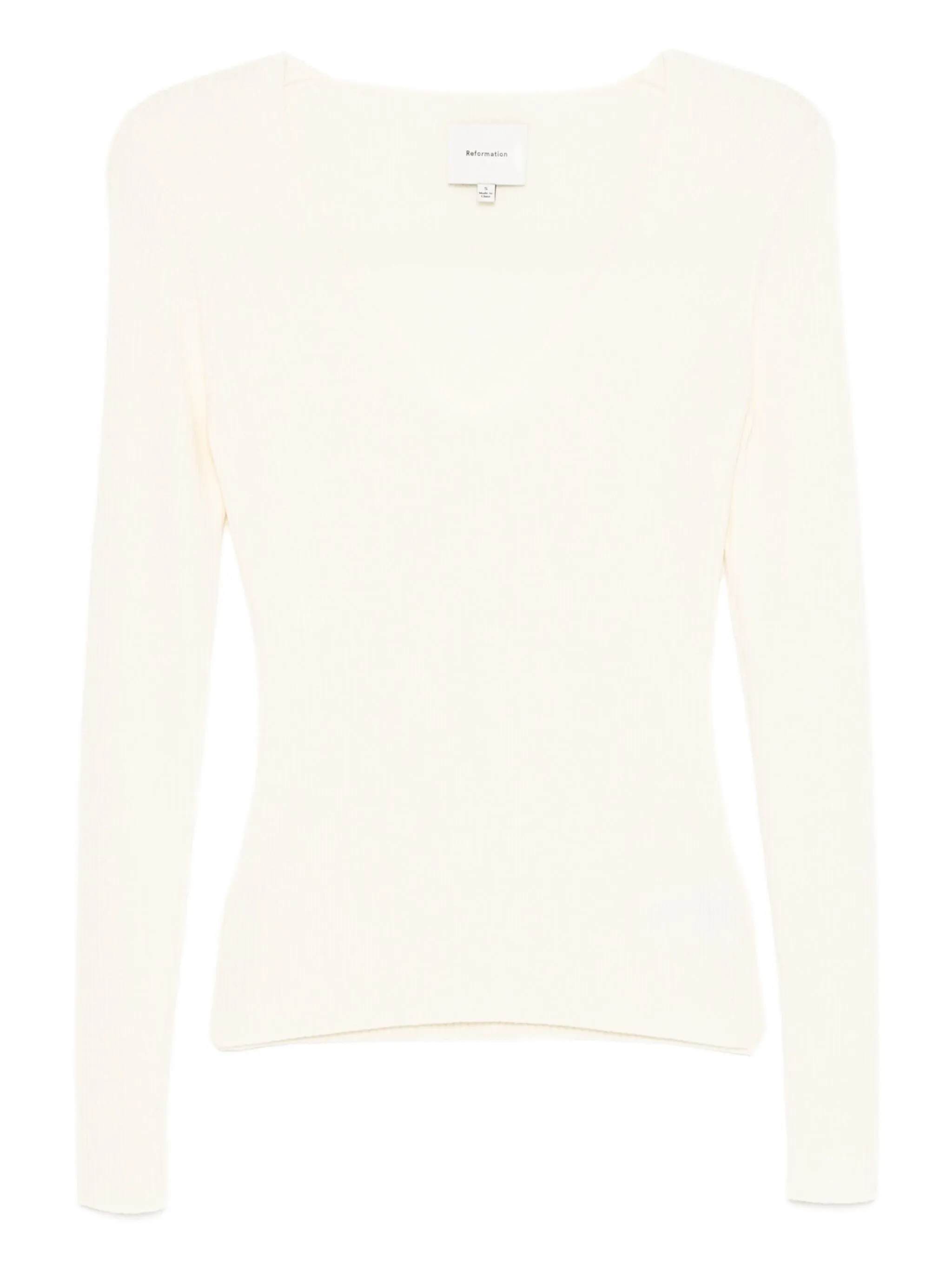 Топ Valencia из шерсти мериноса Reformation, кремовый
Топ Valencia из шерсти мериноса Reformation, кремовый