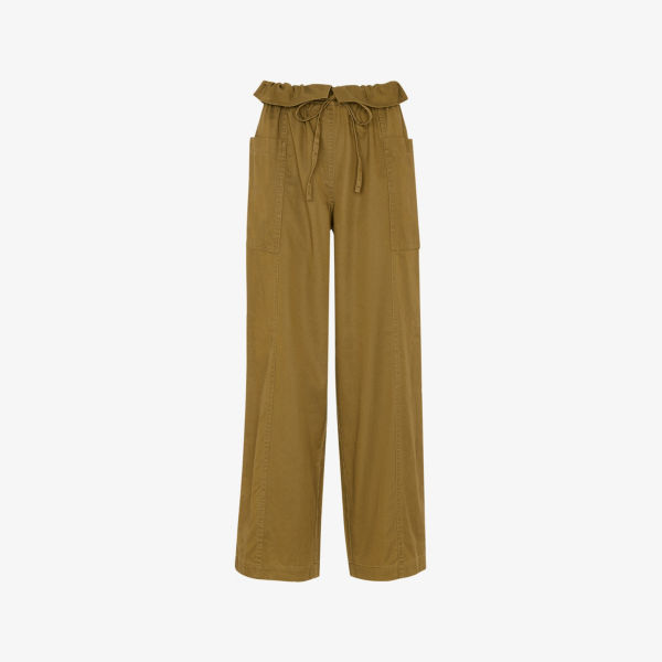 Брюки Whistles прямого кроя с поясом, мультиколор
Брюки Whistles прямого кроя с поясом, мультиколор