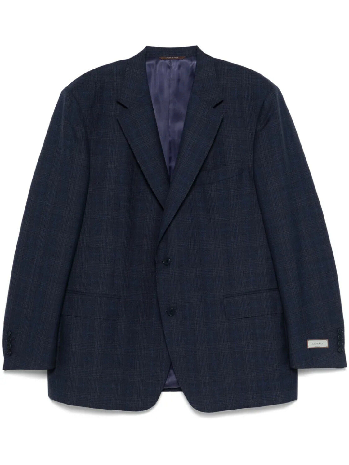 Canali пиджак в клетку, синий
Canali пиджак в клетку, синий
