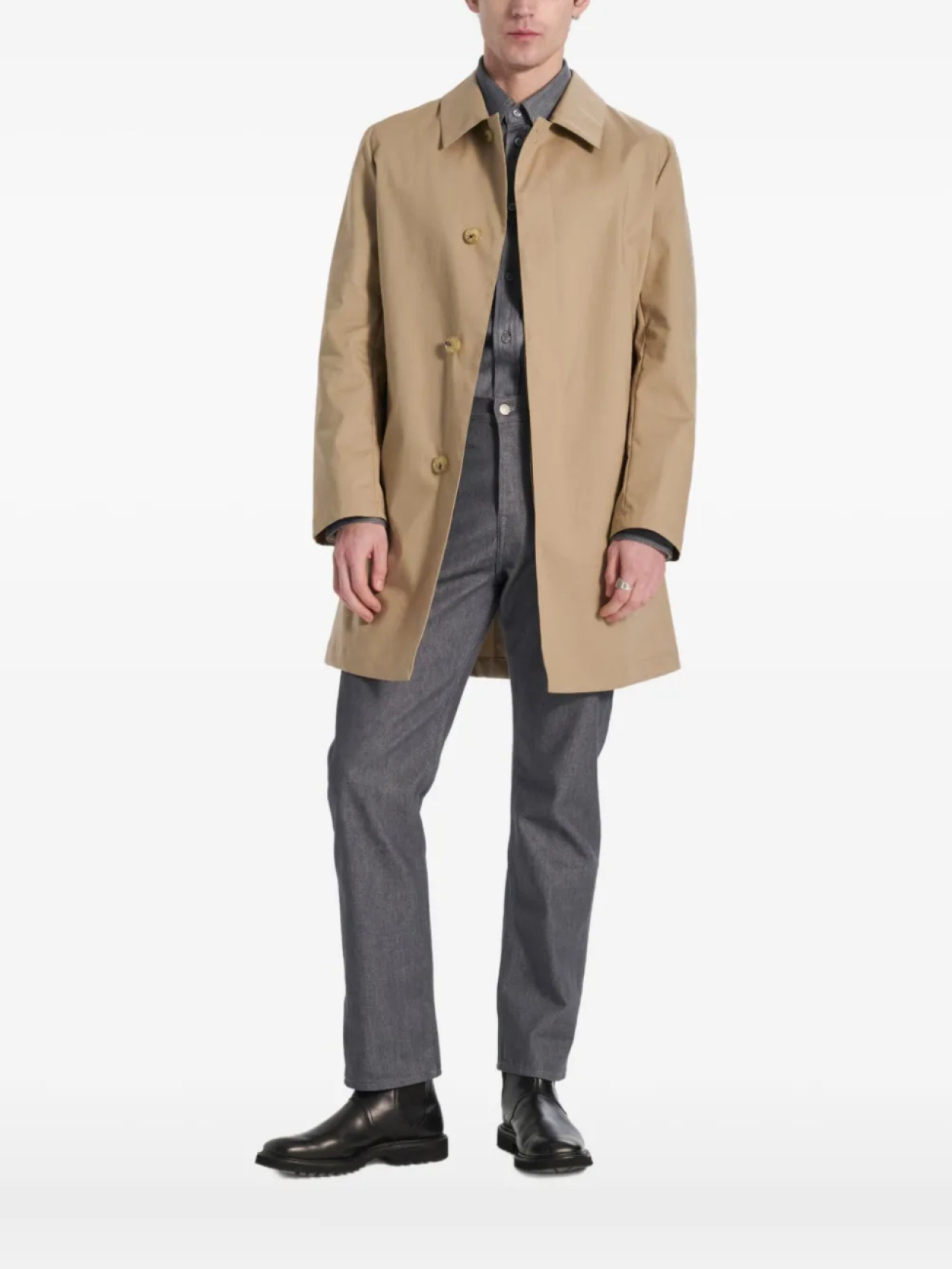 Плащ-дождевик «Дунун» Mackintosh, нейтральный
Плащ-дождевик «Дунун» Mackintosh, нейтральный