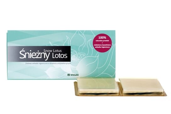 Гигиенические прокладки на травах, 2 шт. Snow Lotus, Śnieżny Lotos
Гигиенические прокладки на травах, 2 шт. Snow Lotus, Śnieżny Lotos