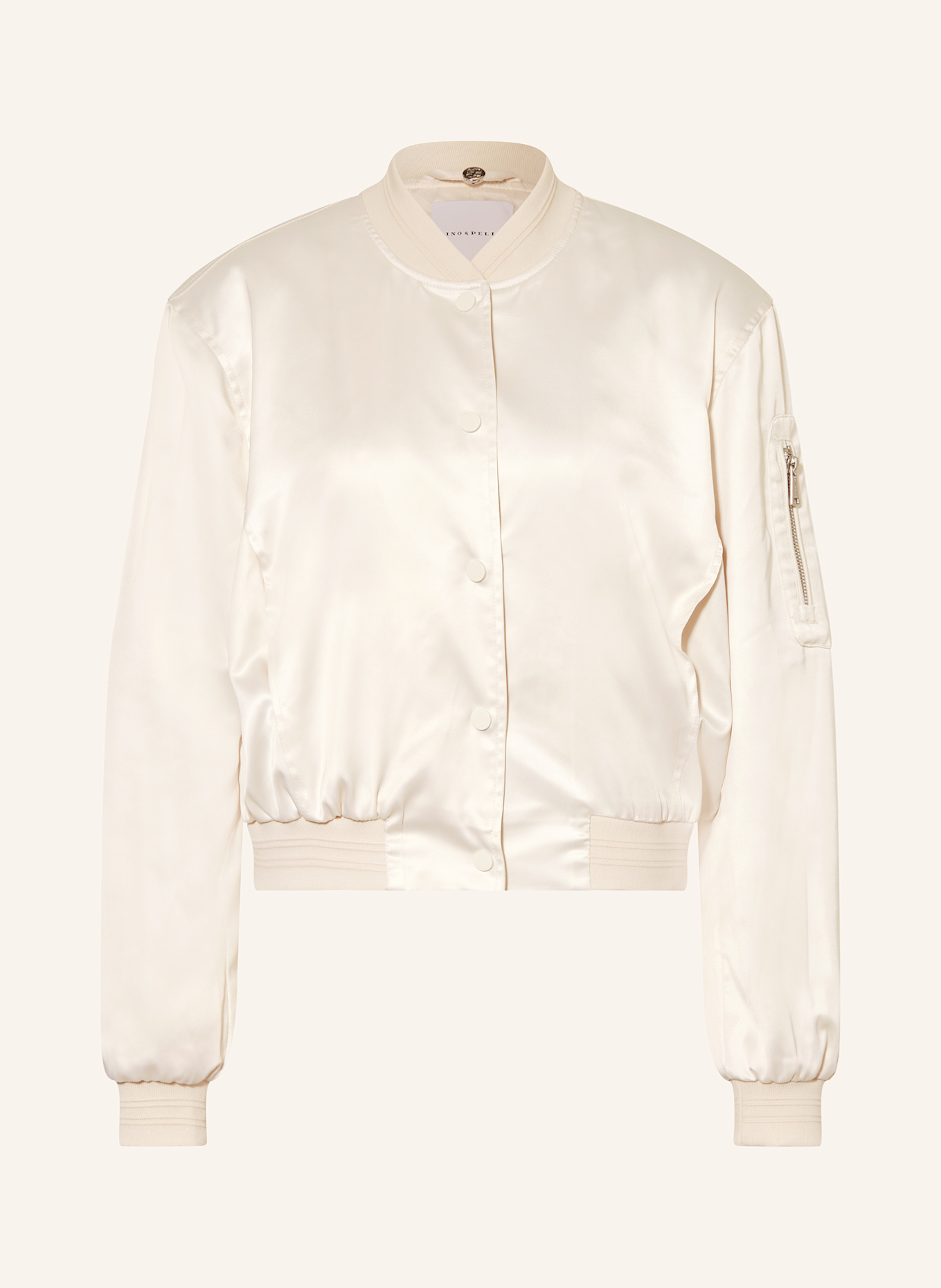 Баннер из атласного блузона Rino & Pelle, экрю
Баннер из атласного блузона Rino & Pelle, экрю