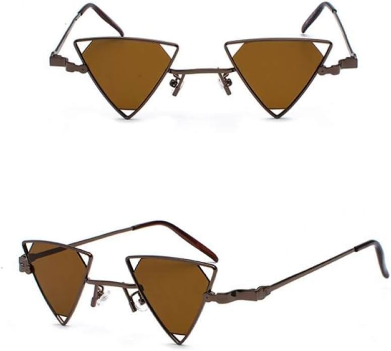 Треугольные солнцезащитные очки для женщин в винтажном панк-стиле с металлической оправой, розовые, желтые, черные, красные. Солнцезащитные очки для мужчин MUTYNE, Coffee
Треугольные солнцезащитные очки для женщин в винтажном панк-стиле с металлической оправой, розовые, желтые, черные, красные. Солнцезащитные очки для мужчин MUTYNE, Coffee