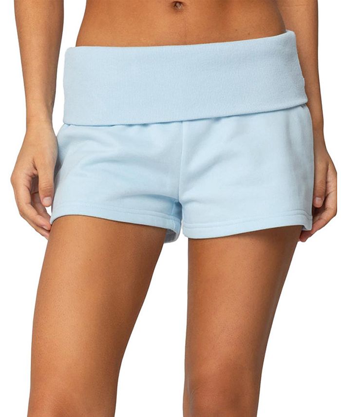 Суперскладные шорты-свитшоты Edikted, синий
Суперскладные шорты-свитшоты Edikted, синий