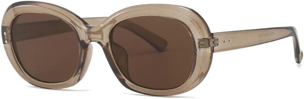 Солнцезащитные очки для мужчин и женщин - защита UV400 - овальные, круглые, оранжевые, в стиле панк, для занятий спортом на открытом воздухе и вождения DSVIGF, Tea Tea
Солнцезащитные очки для мужчин и женщин - защита UV400 - овальные, круглые, оранжевые, в стиле панк, для занятий спортом на открытом воздухе и вождения DSVIGF, Tea Tea