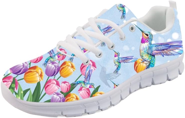 Легкие дышащие кроссовки Forchrinse с леопардовым принтом для ходьбы, спорта, тренажерного зала и бега для мужчин и женщин, Colorful Hummingbirds Tulip
Легкие дышащие кроссовки Forchrinse с леопардовым принтом для ходьбы, спорта, тренажерного зала и бега для мужчин и женщин, Colorful Hummingbirds Tulip