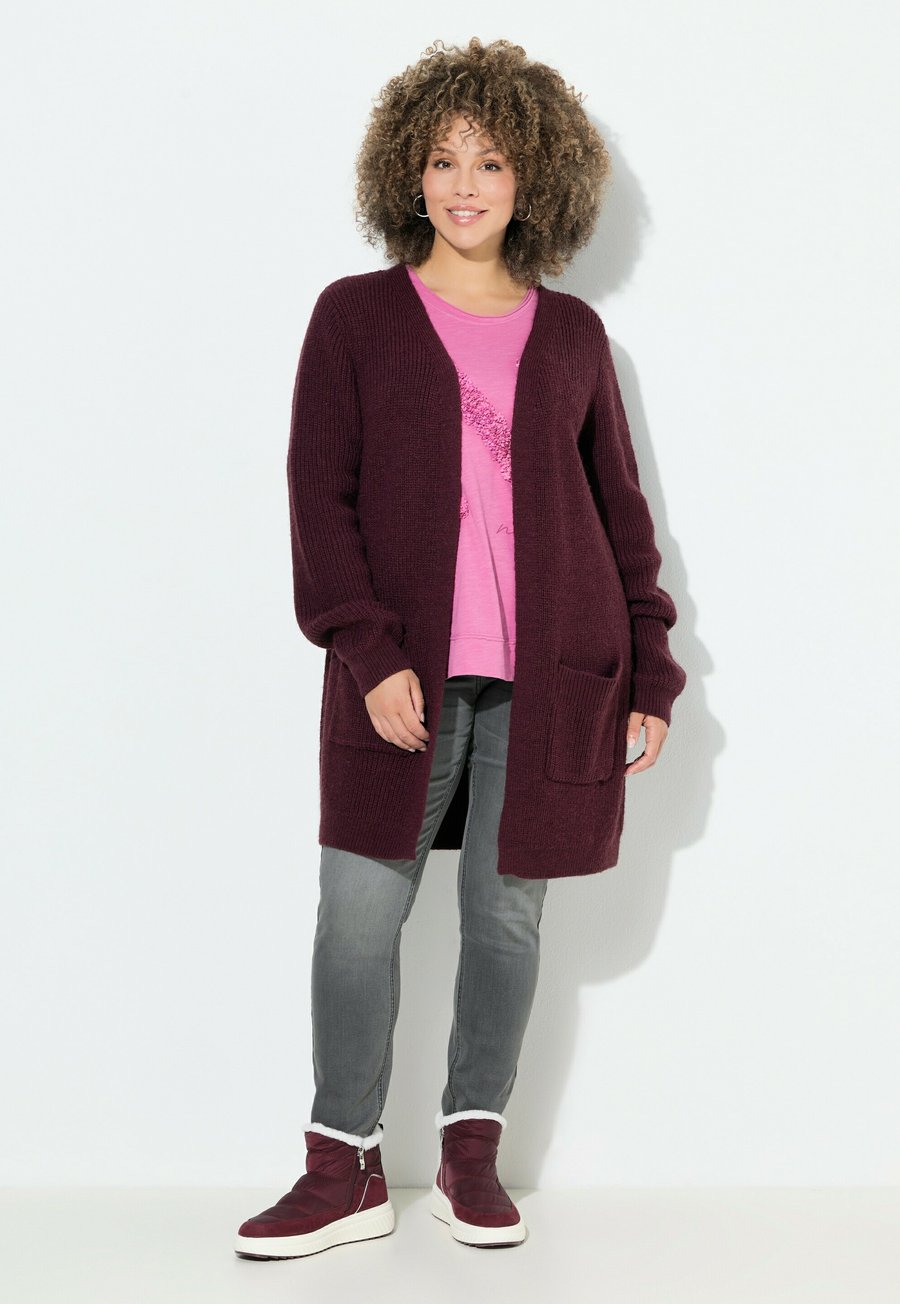 Кардиган Ulla Popken Cardigan, Plum/Mottled Red
Кардиган Ulla Popken Cardigan, Plum/Mottled Red