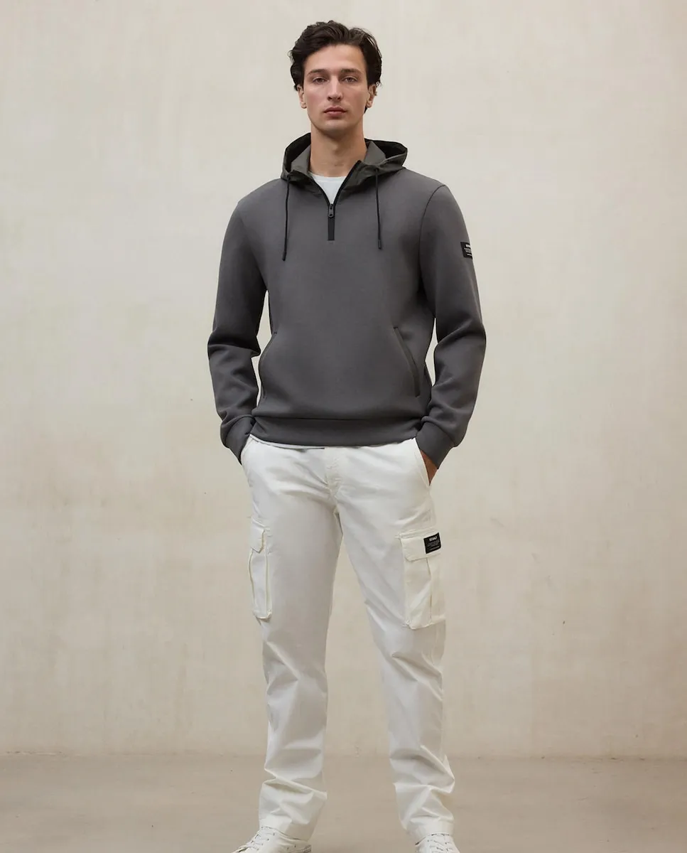 Мужская куртка с капюшоном и карманом-кенгуру Ecoalf, зеленый
Мужская куртка с капюшоном и карманом-кенгуру Ecoalf, зеленый