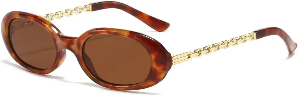 Солнцезащитные очки для мужчин и женщин - защита UV400 - леопардовый принт, маленькая оправа, для занятий спортом на открытом воздухе и вождения DSVIGF, Leopard Tea
Солнцезащитные очки для мужчин и женщин - защита UV400 - леопардовый принт, маленькая оправа, для занятий спортом на открытом воздухе и вождения DSVIGF, Leopard Tea