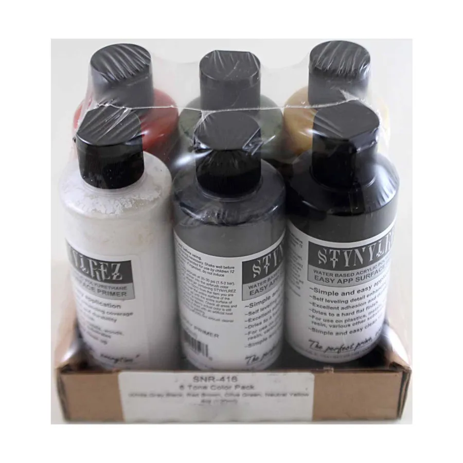 Пакет цветов из 6 тонов — набор B, Stynylrez Primers
Пакет цветов из 6 тонов — набор B, Stynylrez Primers