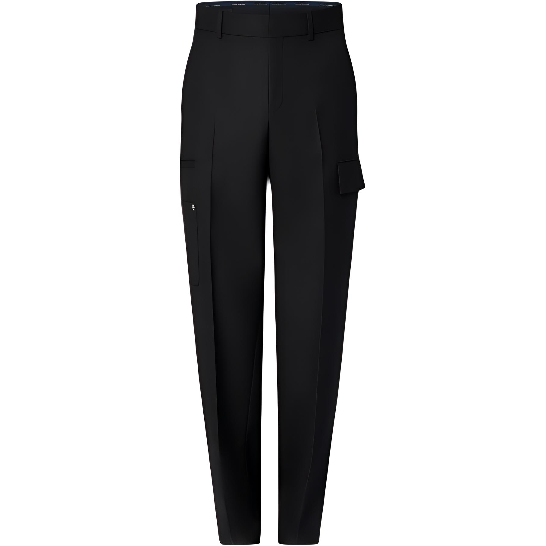 Шерстяные карго брюки LOUIS VUITTON, черный
Шерстяные карго брюки LOUIS VUITTON, черный