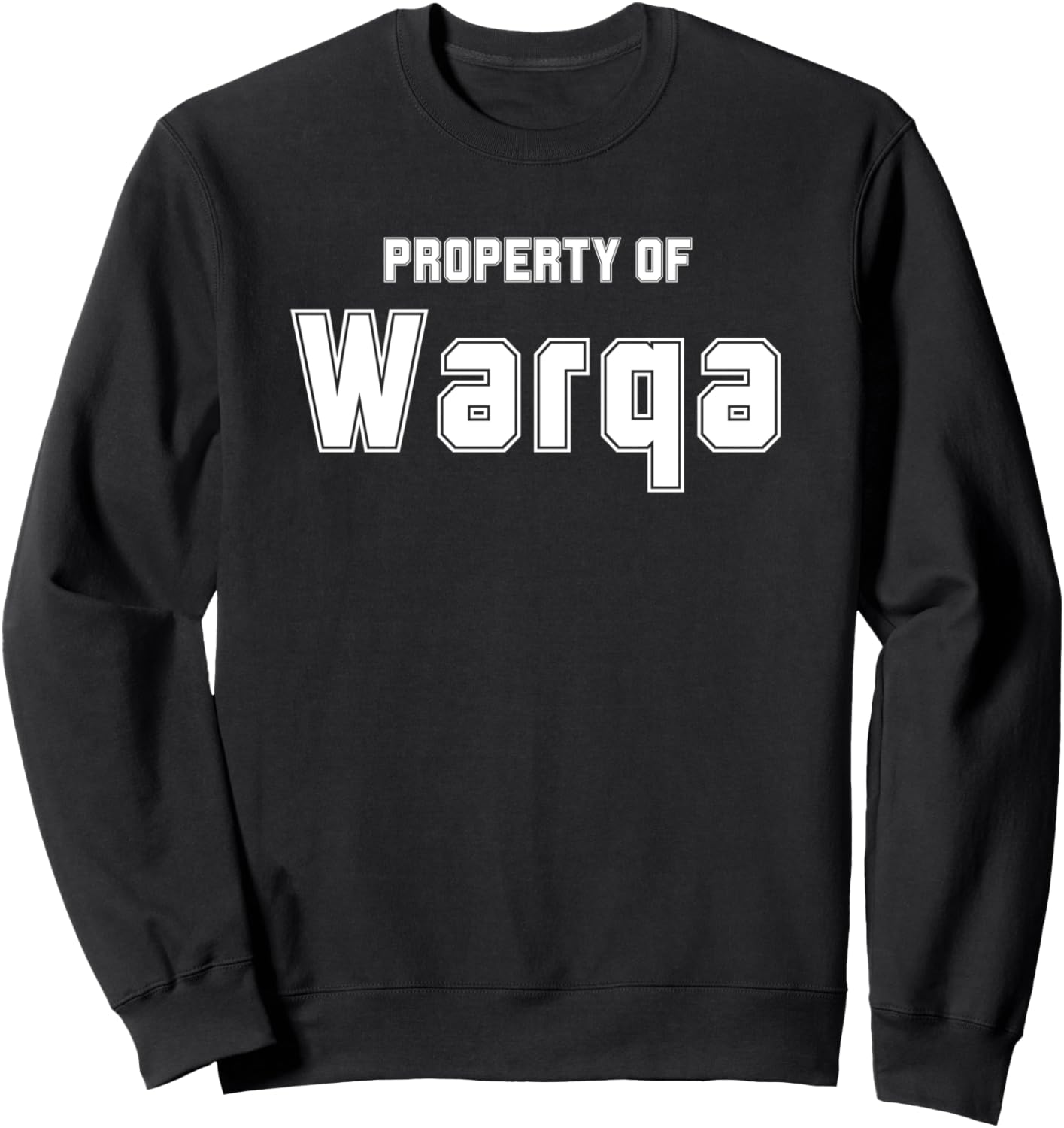 WARQA Забавная толстовка с азиатским именем для мусульман Funny Asian Name Gifts Property Of Co., черный
WARQA Забавная толстовка с азиатским именем для мусульман Funny Asian Name Gifts Property Of Co., черный