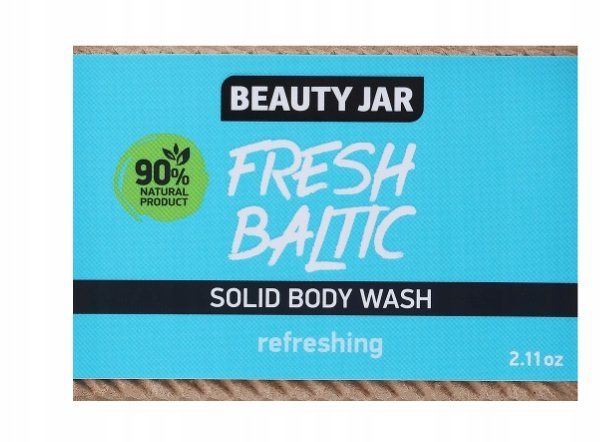 BEAUTY JAR Твердый гель для душа Fresh Baltic 60 г
BEAUTY JAR Твердый гель для душа Fresh Baltic 60 г