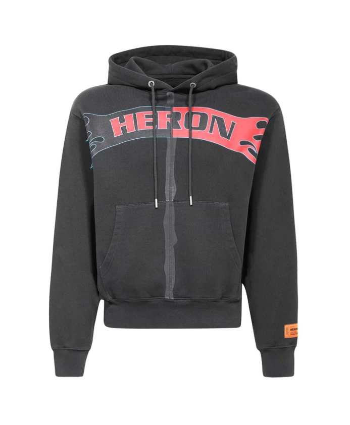 Толстовка из хлопка с принтом Heron Preston, черный
Толстовка из хлопка с принтом Heron Preston, черный