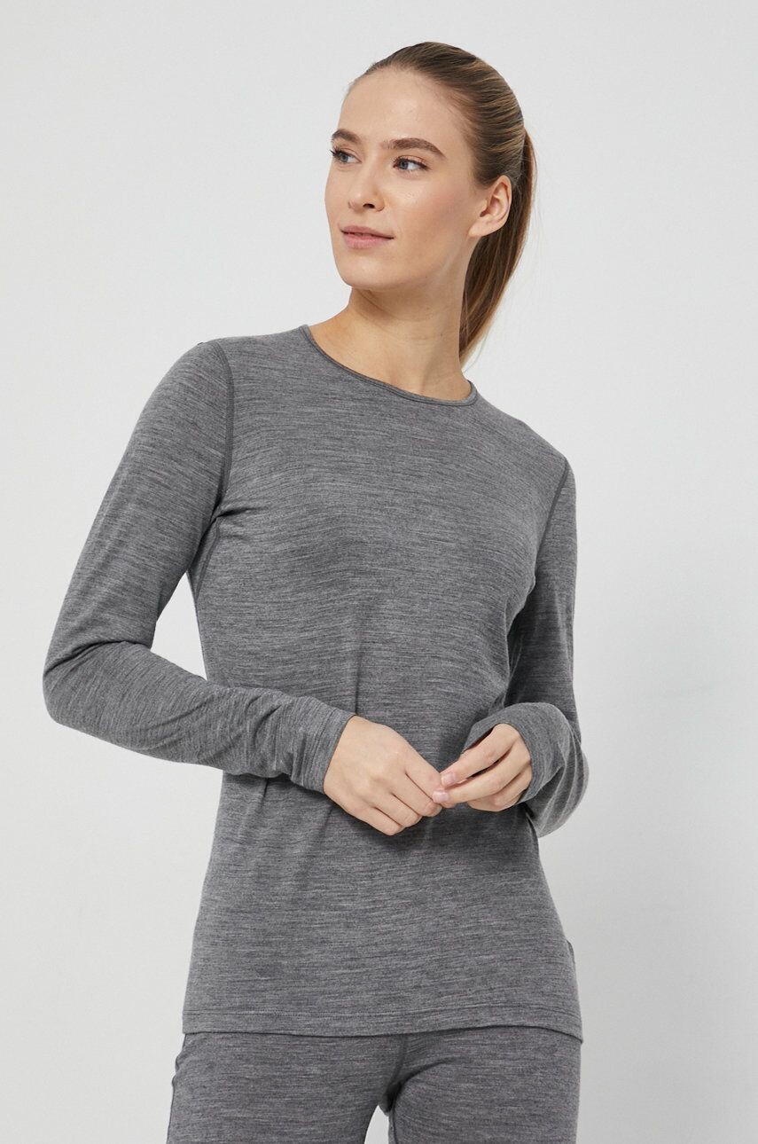 Функциональный лонгслив из шерсти Icebreaker, серый
Функциональный лонгслив из шерсти Icebreaker, серый