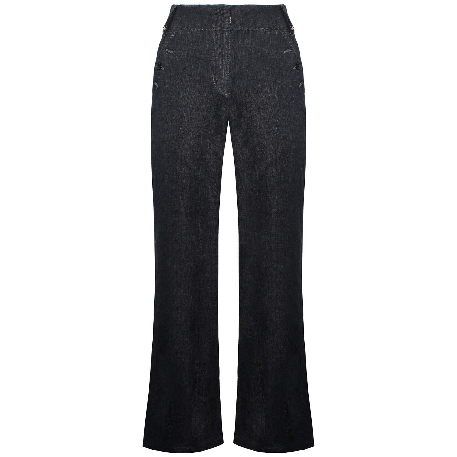 Широкие свободные льняные брюки из шамбре a0597 440 Timberland, синий
Широкие свободные льняные брюки из шамбре a0597 440 Timberland, синий