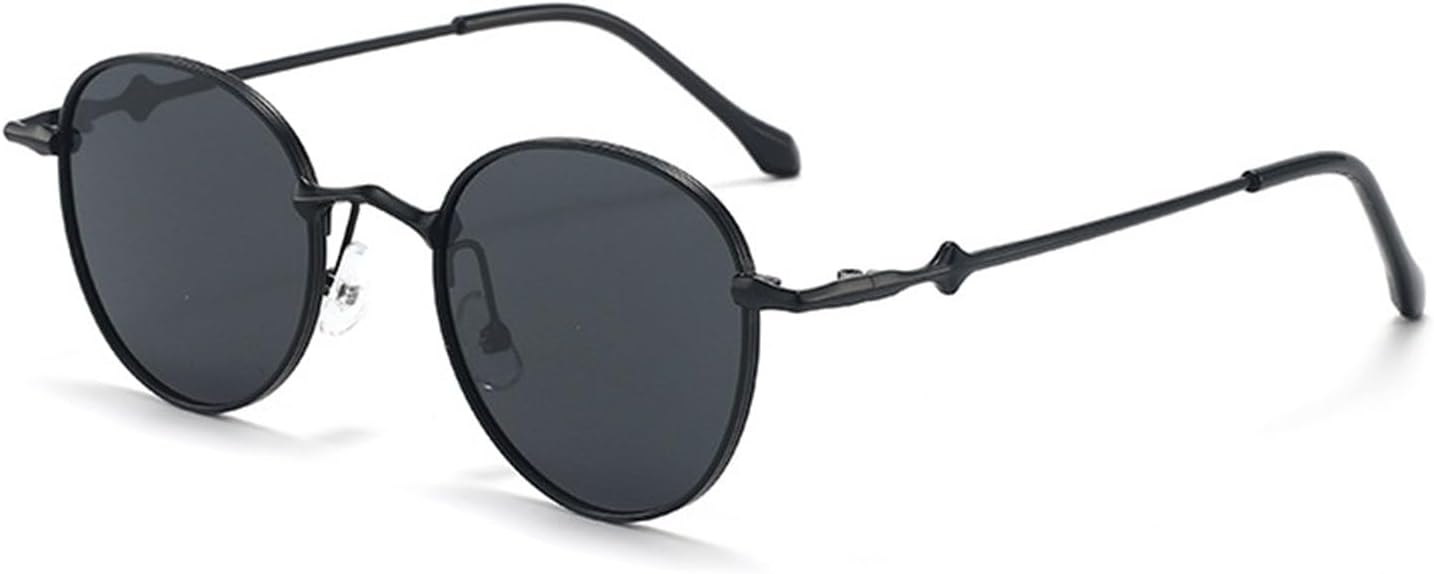 Женские поляризованные солнцезащитные очки в модной круглой металлической оправе с защитой от УФ-излучения UV400. Подходят для защиты от солнца, рыбалки и путешествий Aiulolam, A
Женские поляризованные солнцезащитные очки в модной круглой металлической оправе с защитой от УФ-излучения UV400. Подходят для защиты от солнца, рыбалки и путешествий Aiulolam, A