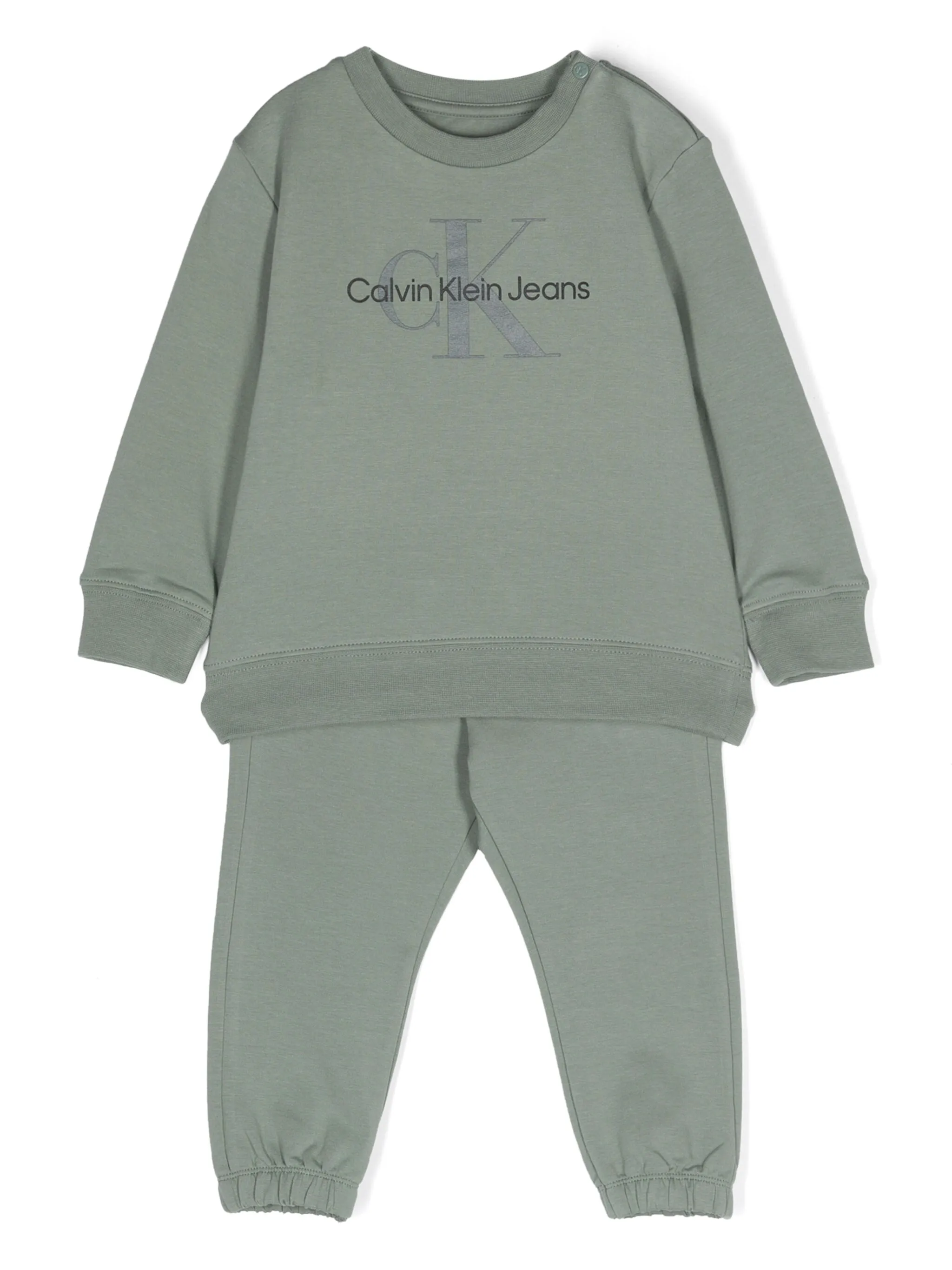 Спортивный костюм с логотипом Calvin Klein Kids, зеленый
Спортивный костюм с логотипом Calvin Klein Kids, зеленый