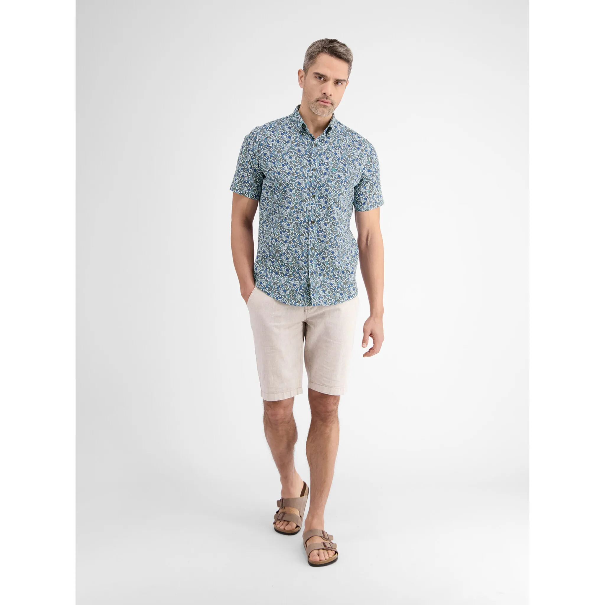 Рубашка с короткими рукавами LERROS "Летняя рубашка с короткими рукавами с принтом LERROS", мятный
Рубашка с короткими рукавами LERROS "Летняя рубашка с короткими рукавами с принтом LERROS", мятный