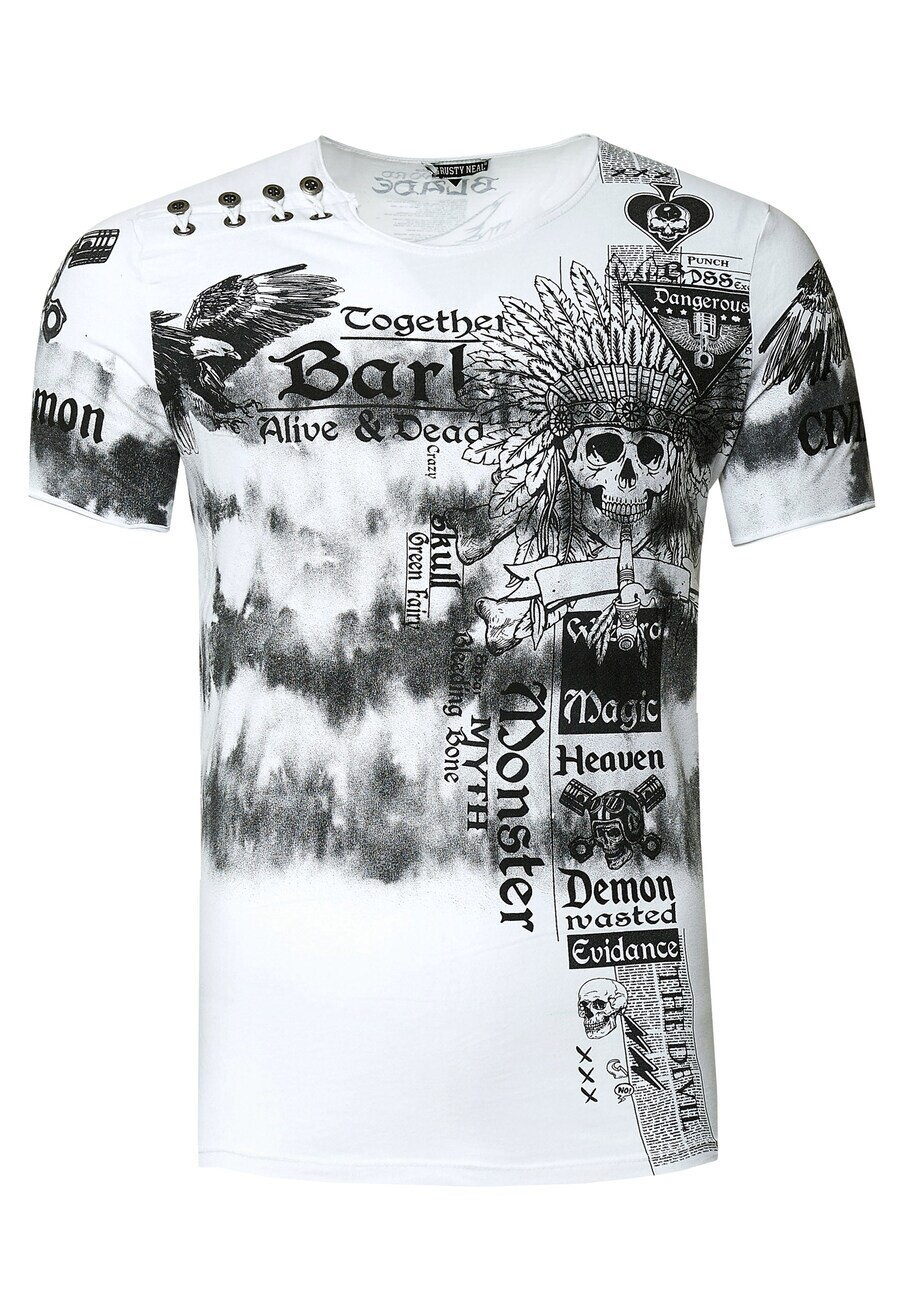 Классическая футболка Rusty Neal Shirt, белый
Классическая футболка Rusty Neal Shirt, белый