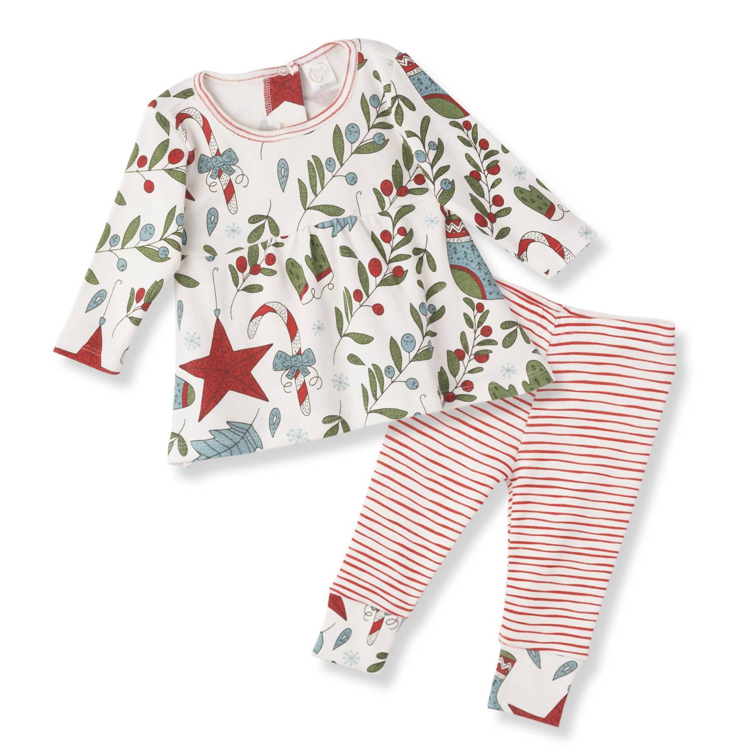 Рождественский комплект из 2 предметов для девочек Jolly Holly "Топ-леггинсы" в красном/зеленом/цвете слоновой кости Tesa Babe
Рождественский комплект из 2 предметов для девочек Jolly Holly "Топ-леггинсы" в красном/зеленом/цвете слоновой кости Tesa Babe