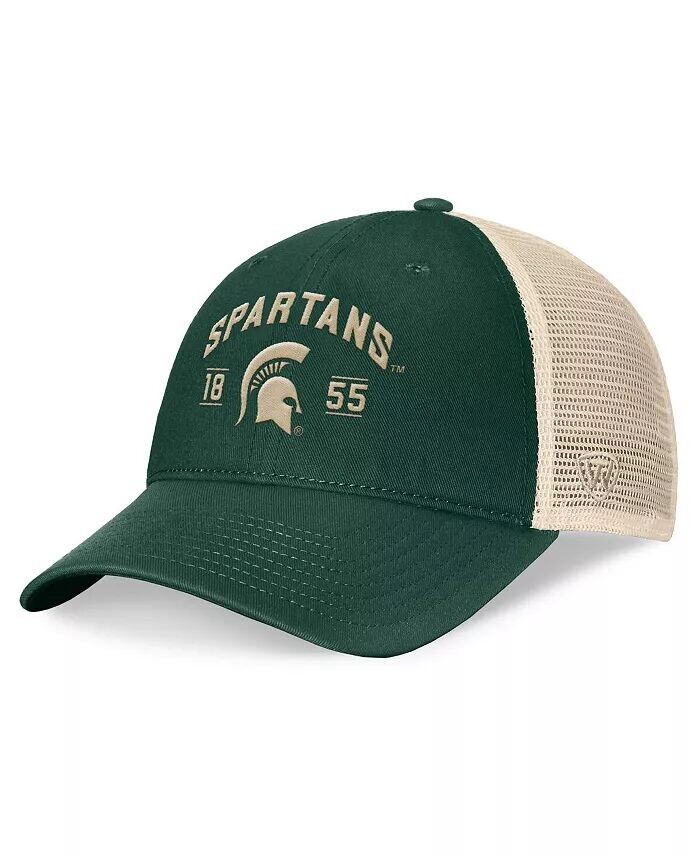 Мужская зеленая шапка Michigan State Spartans Heritage Waylon Trucker Adjustable Top of the World
Мужская зеленая шапка Michigan State Spartans Heritage Waylon Trucker Adjustable Top of the World