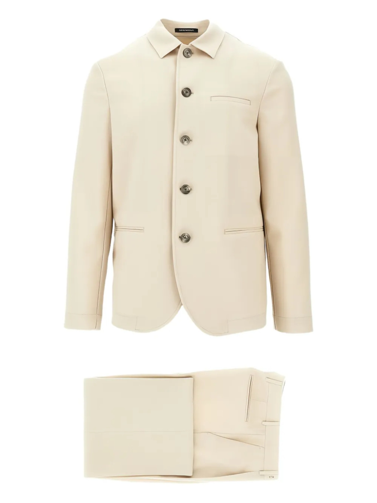 Пиджак-рубашка на пуговицах Emporio Armani, нейтральный
Пиджак-рубашка на пуговицах Emporio Armani, нейтральный