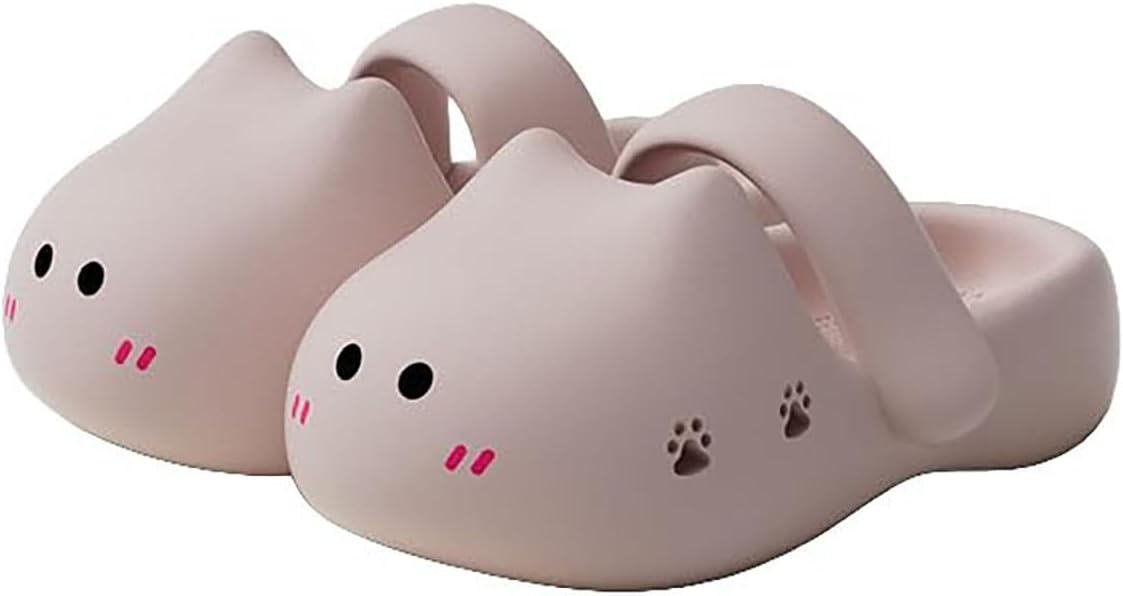 Милые тапочки с кошкой для женщин, сандалии с кошачьей лапкой, домашние тапочки для мужчин и женщин, мультяшная кошка, для дома и улицы Generic, розовый
Милые тапочки с кошкой для женщин, сандалии с кошачьей лапкой, домашние тапочки для мужчин и женщин, мультяшная кошка, для дома и улицы Generic, розовый