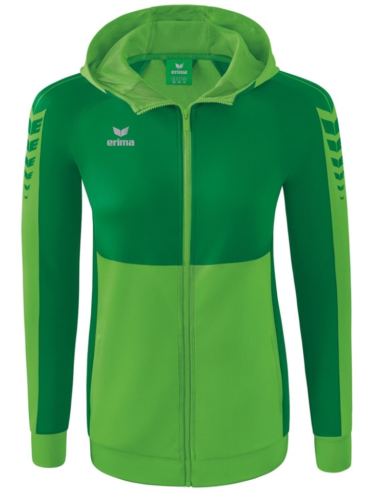 Тренировочная куртка Six Wings Hooded Jacket зеленого цвета erima
Тренировочная куртка Six Wings Hooded Jacket зеленого цвета erima