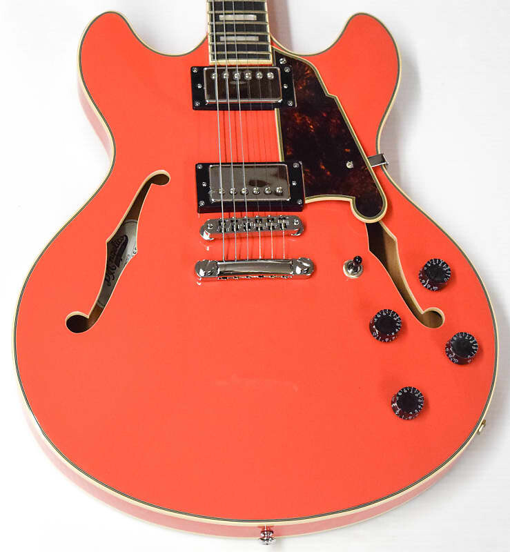 Электрогитара D'Angelico Premier DC Fiesta Red
Электрогитара D'Angelico Premier DC Fiesta Red