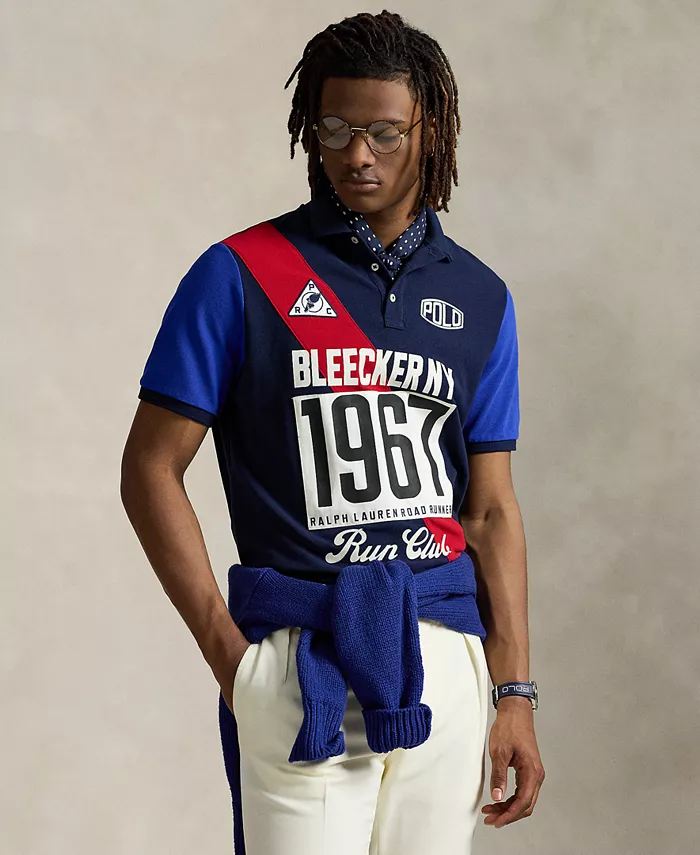 Мужская классическая поло с сетчатыми вставками и принтом Polo Ralph Lauren, мультиколор
Мужская классическая поло с сетчатыми вставками и принтом Polo Ralph Lauren, мультиколор