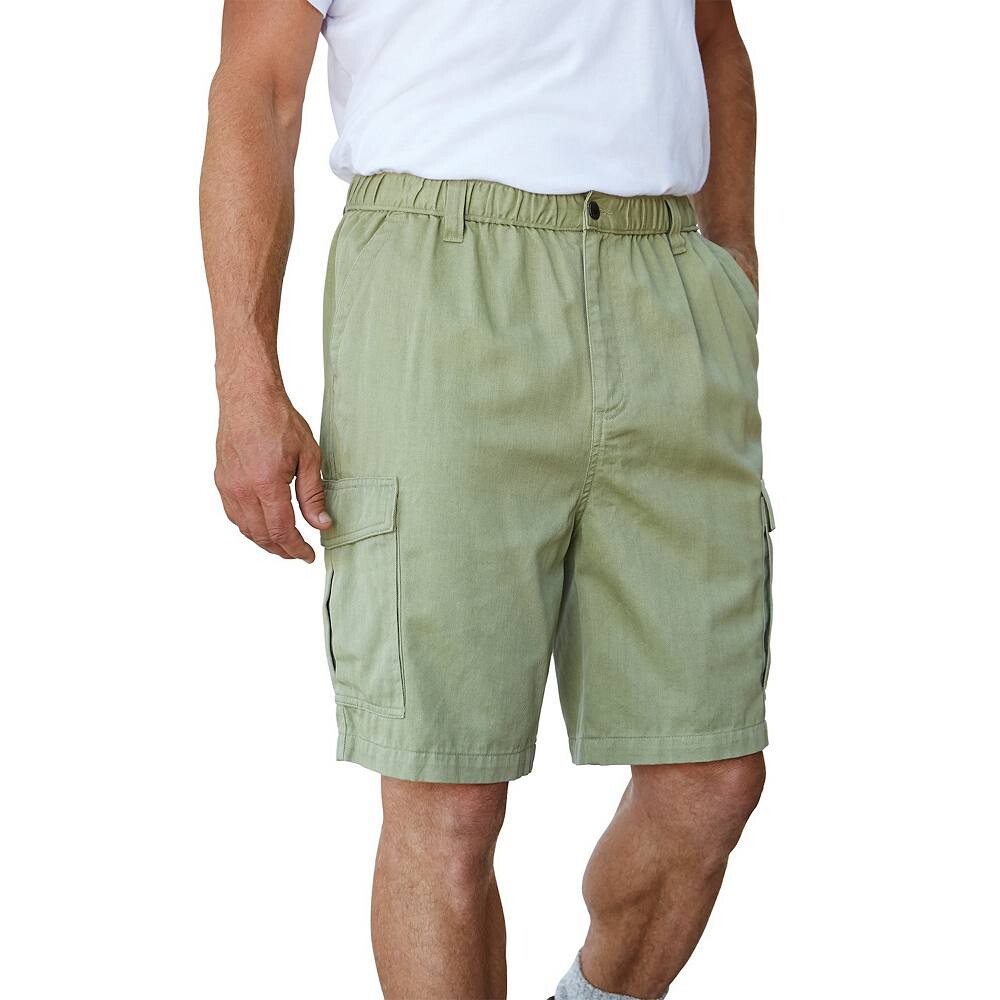 Мужские шорты-карго Boulder Creek By Kingsize Big & Tall Renegade 9 с эластичной резинкой на талии, цвет British Khaki
Мужские шорты-карго Boulder Creek By Kingsize Big & Tall Renegade 9 с эластичной резинкой на талии, цвет British Khaki