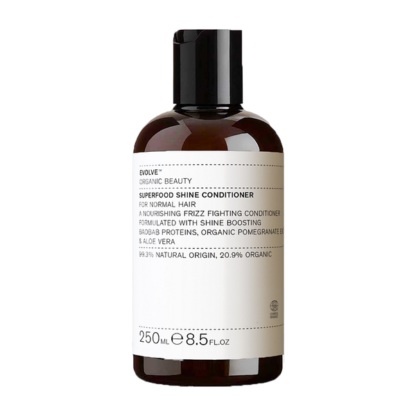 Кондиционер для блеска волос, 250 мл Evolve Organic Beauty Superfood shine conditioner
Кондиционер для блеска волос, 250 мл Evolve Organic Beauty Superfood shine conditioner