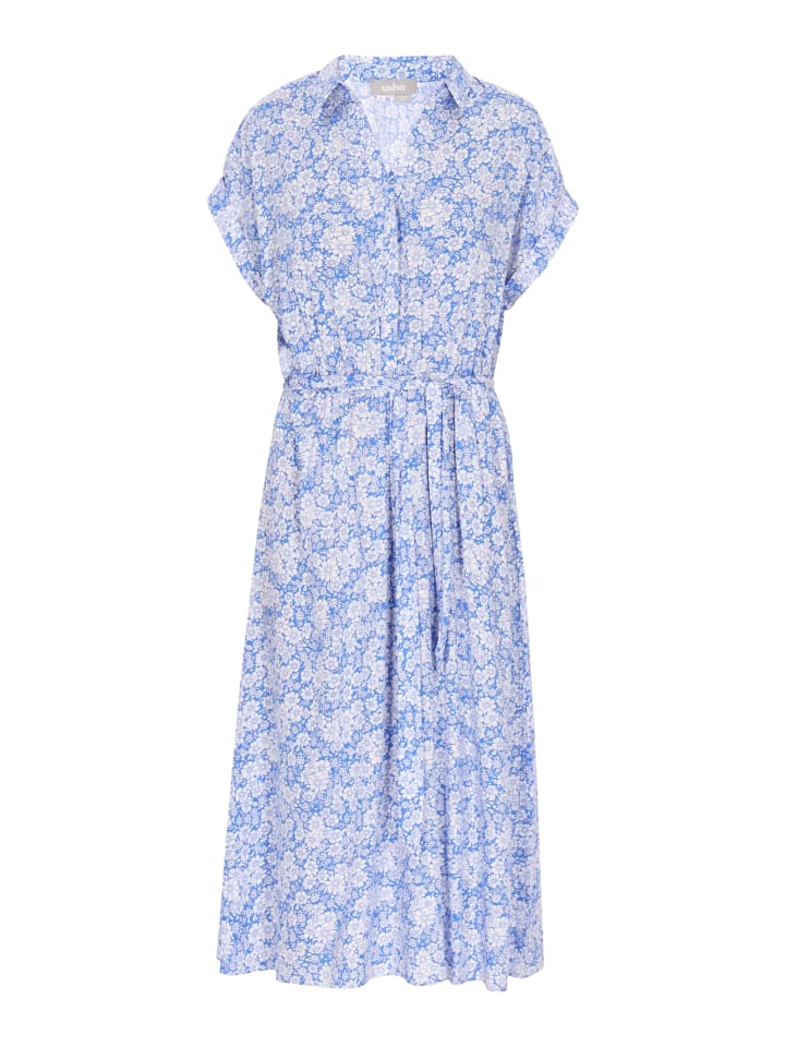 Usha Женское платье сине-белого цвета
Usha Женское платье сине-белого цвета