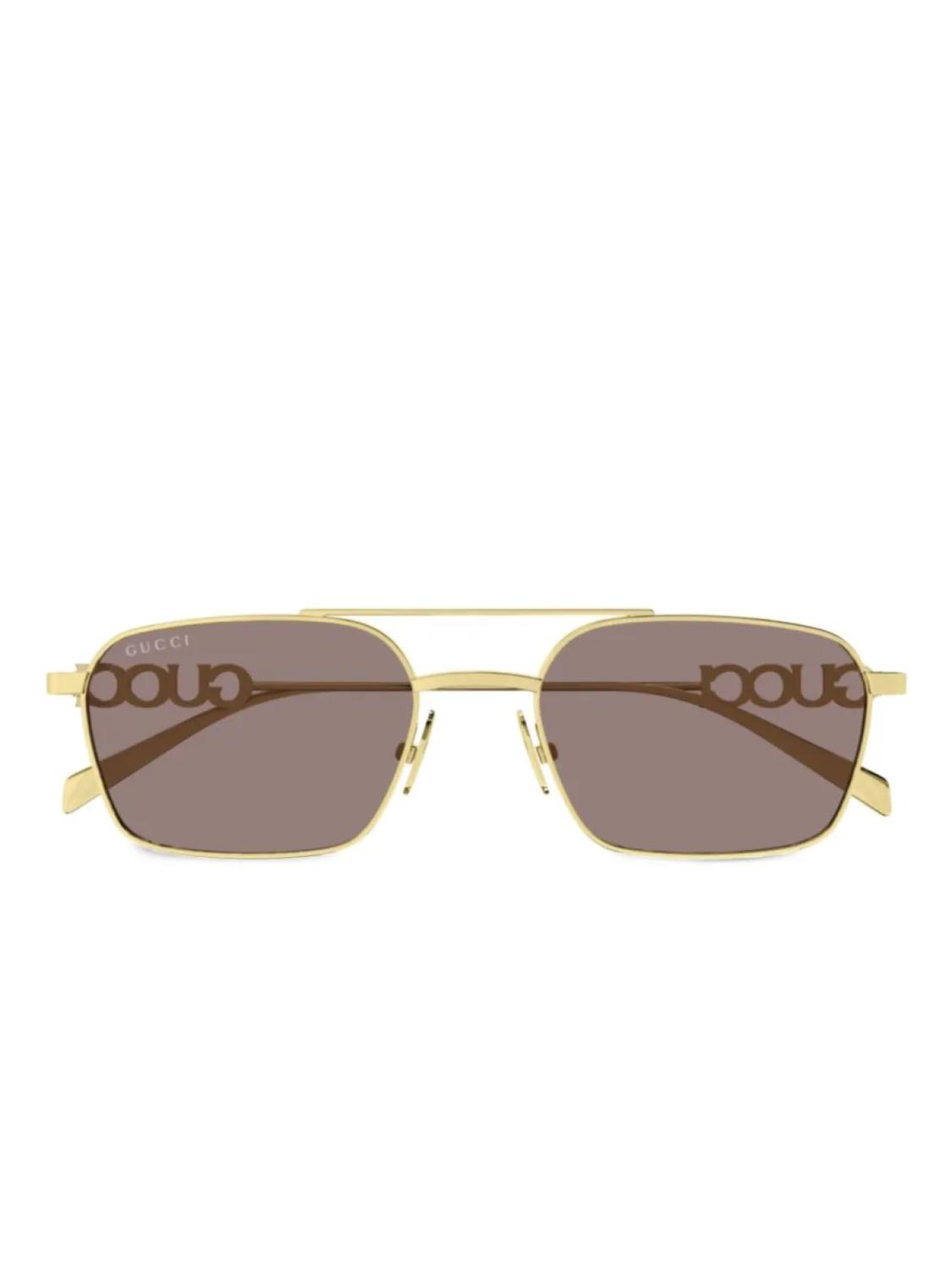 Gucci Eyewear navigator-frame солнцезащитные очки, золотой
Gucci Eyewear navigator-frame солнцезащитные очки, золотой